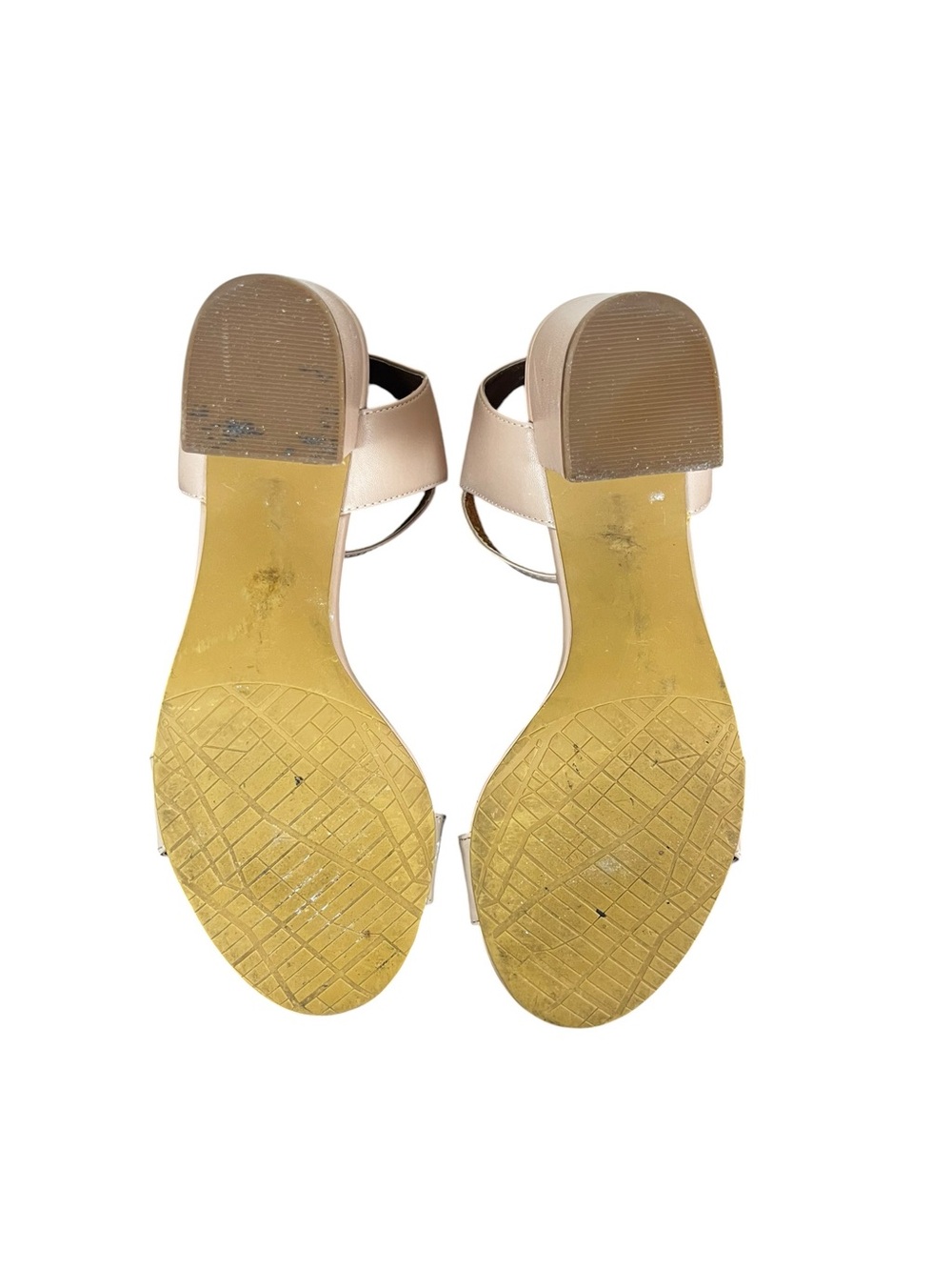 14th & Union Beige Patent Ankle Strap Heels Women's size 8 - Picture 10 of 12